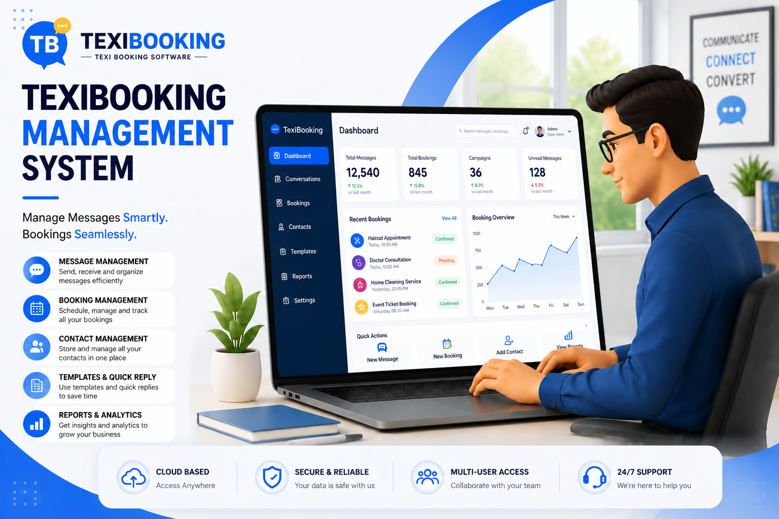 Taxi Booking Management System preview